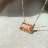 Sacred Cosmic Sunstone Pendant