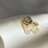 Lion Heart Signet Ring