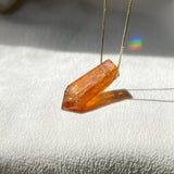 Hessonite Garnet Pendant