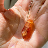 Hessonite Garnet Pendant