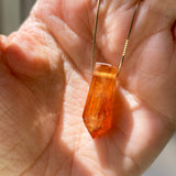 Hessonite Garnet Pendant