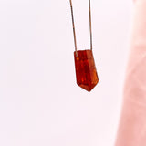 Hessonite Garnet Pendant