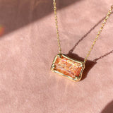 Sacred Cosmic Sunstone Pendant