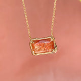 Sacred Cosmic Sunstone Pendant