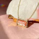 Sacred Cosmic Sunstone Pendant