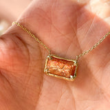 Sacred Cosmic Sunstone Pendant