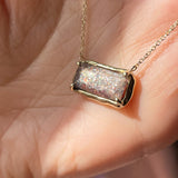 Sunstone Iolite Pendant