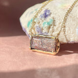 Sunstone Iolite Pendant