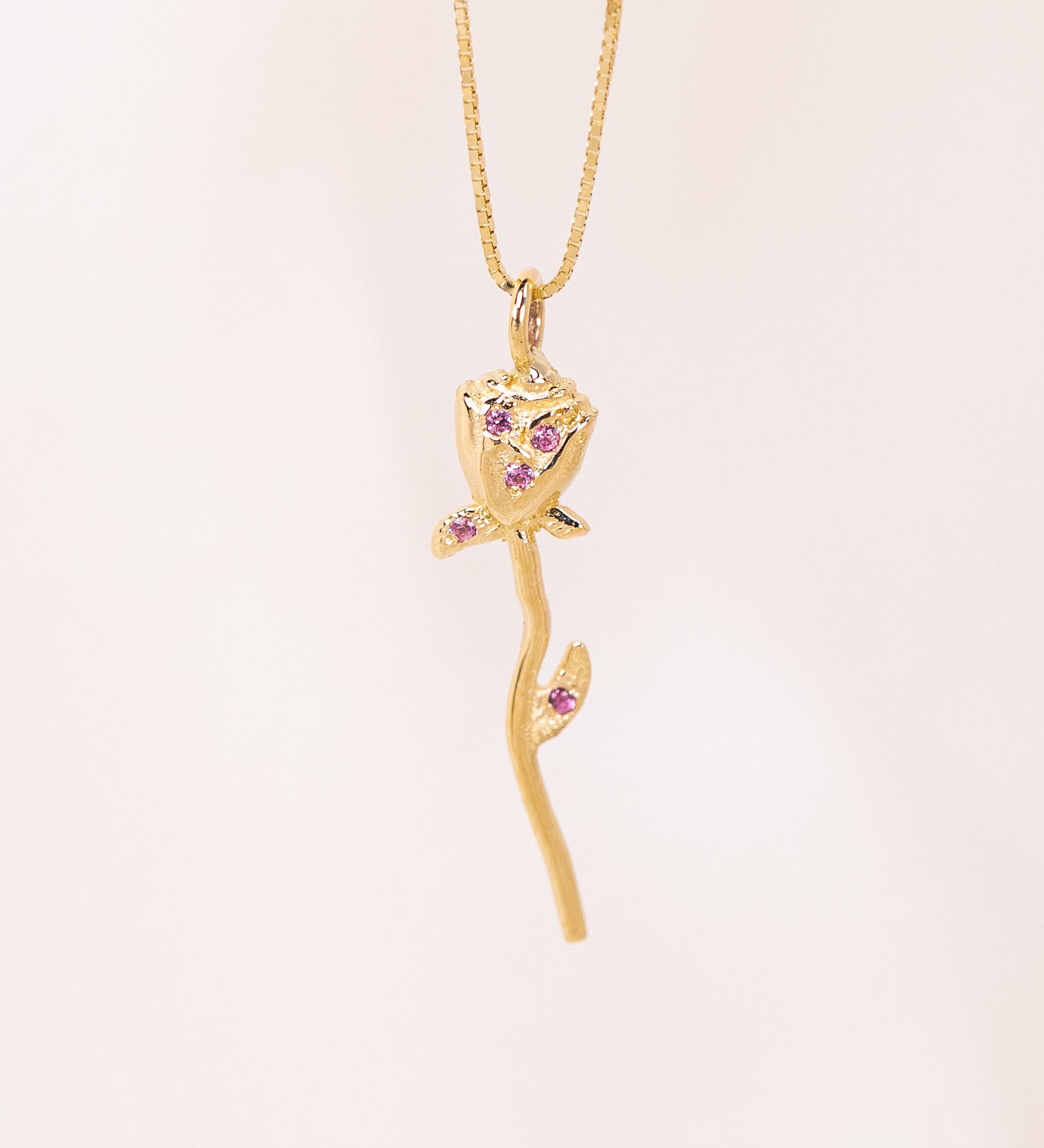 The Enchanting Rose Pendant