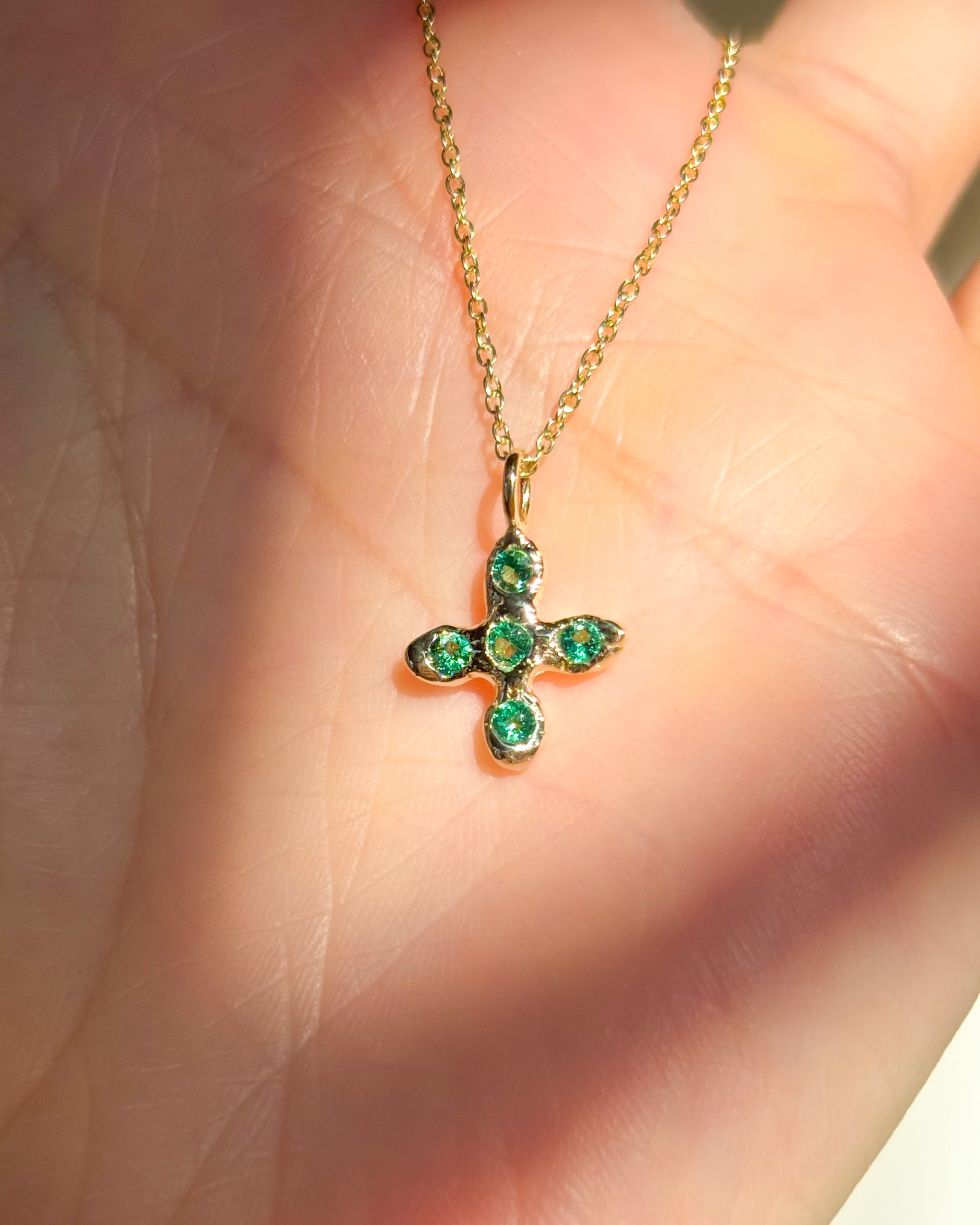 Baby Croix in Emerald