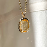 Jacques Intaglio Citrine Pendant