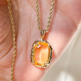 Jacques Intaglio Citrine Pendant