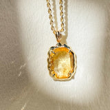 Jacques Intaglio Citrine Pendant