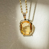 Jacques Intaglio Citrine Pendant