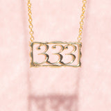 Angel Number 333 Pendant