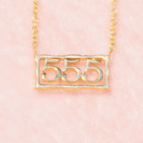 Angel Number 555 Pendant