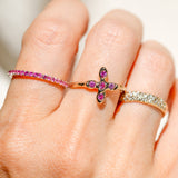 Baby Croix du Sacralité Ring