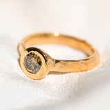 22k Champagne Diamond Ring
