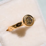 22k Champagne Diamond Ring