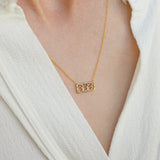 Angel Number 333 Pendant