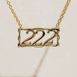 Angel Number 222 Pendant