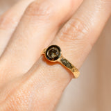 22k Champagne Diamond Ring