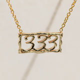 Angel Number 333 Pendant