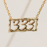 Angel Number 333 Pendant