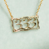 Angel Number 333 Pendant
