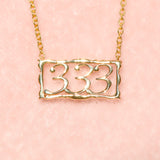 Angel Number 333 Pendant
