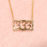 Angel Number 333 Pendant