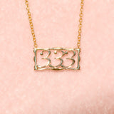 Angel Number 333 Pendant