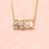 Angel Number 444 Pendant