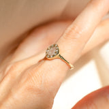 La Poire Diamond Ring