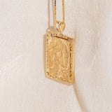 Gilded Saint Karl Pendant