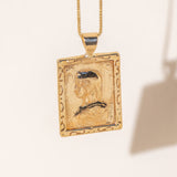 Gilded Saint Karl Pendant