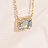 Aquamarine Versailles Pendant