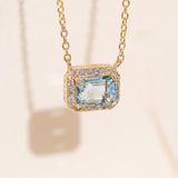 Aquamarine Versailles Pendant