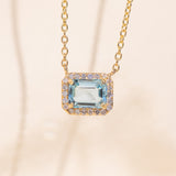 Aquamarine Versailles Pendant