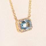 Aquamarine Versailles Pendant