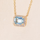 Aquamarine Versailles Pendant