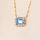 Aquamarine Versailles Pendant