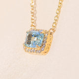 Aquamarine Versailles Pendant