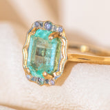 Emerald de la Dauphine Ring