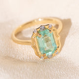 Emerald de la Dauphine Ring