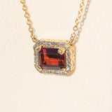 Garnet Versailles Pendant