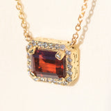 Garnet Versailles Pendant