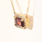 Garnet Versailles Pendant