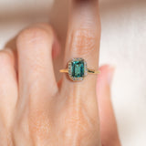 Illuminée Tourmaline Halo Ring