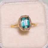 Illuminée Tourmaline Halo Ring